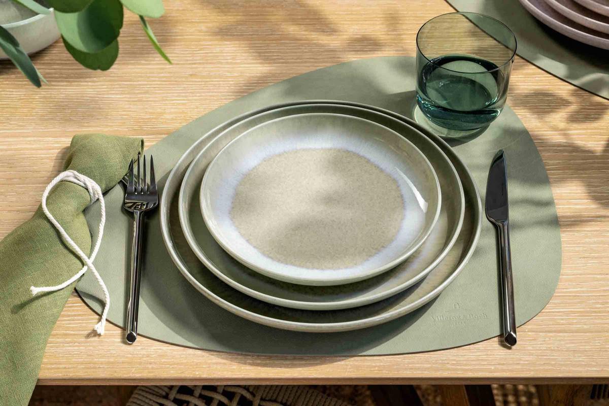 DESSERTTELLER Perlemor Alga grün ø 20,1 cm - Grün, Keramik (20.1cm) - like.Villeroy & Boch