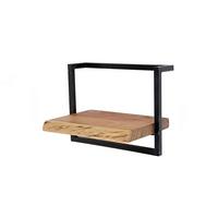 WANDREGAL ERGEA Holz Akazie - Naturfarben, Holz (40/30/25cm) - KAWOLA