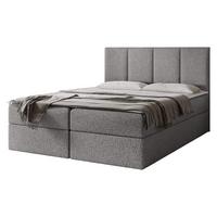 BOXBETT Rebos Boucle - H3 - Grau, Holz/Textil (180/200cm) - MIRJAN24