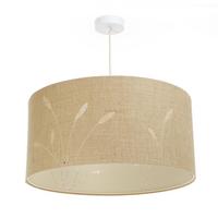 HÄNGELEUCHTE Beige 40/90 cm - Beige, Kunststoff (20/0.4/90cm) - ONZENO