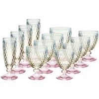 WEIN- UND SEKTGLÄSER-SET Boston Pearl bunt 12-tlg. - Multicolor, Glas - Villeroy & Boch