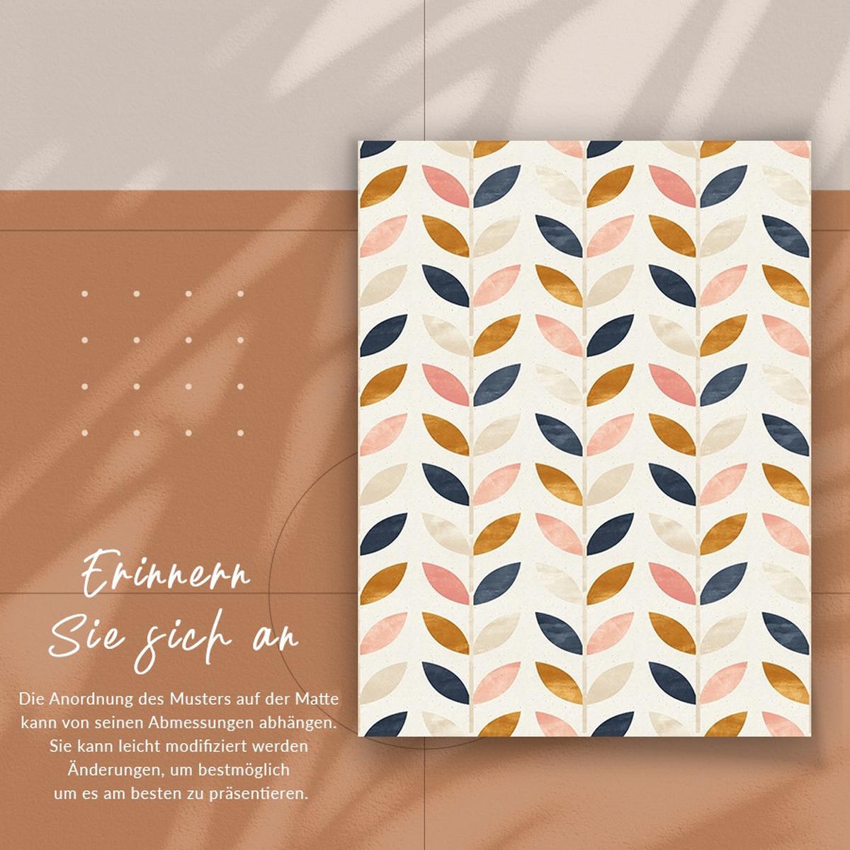 VINYL TEPPICH 120x180 cm Gestreiftes Brett - Braun, Kunststoff (120/180cm) - TULUP