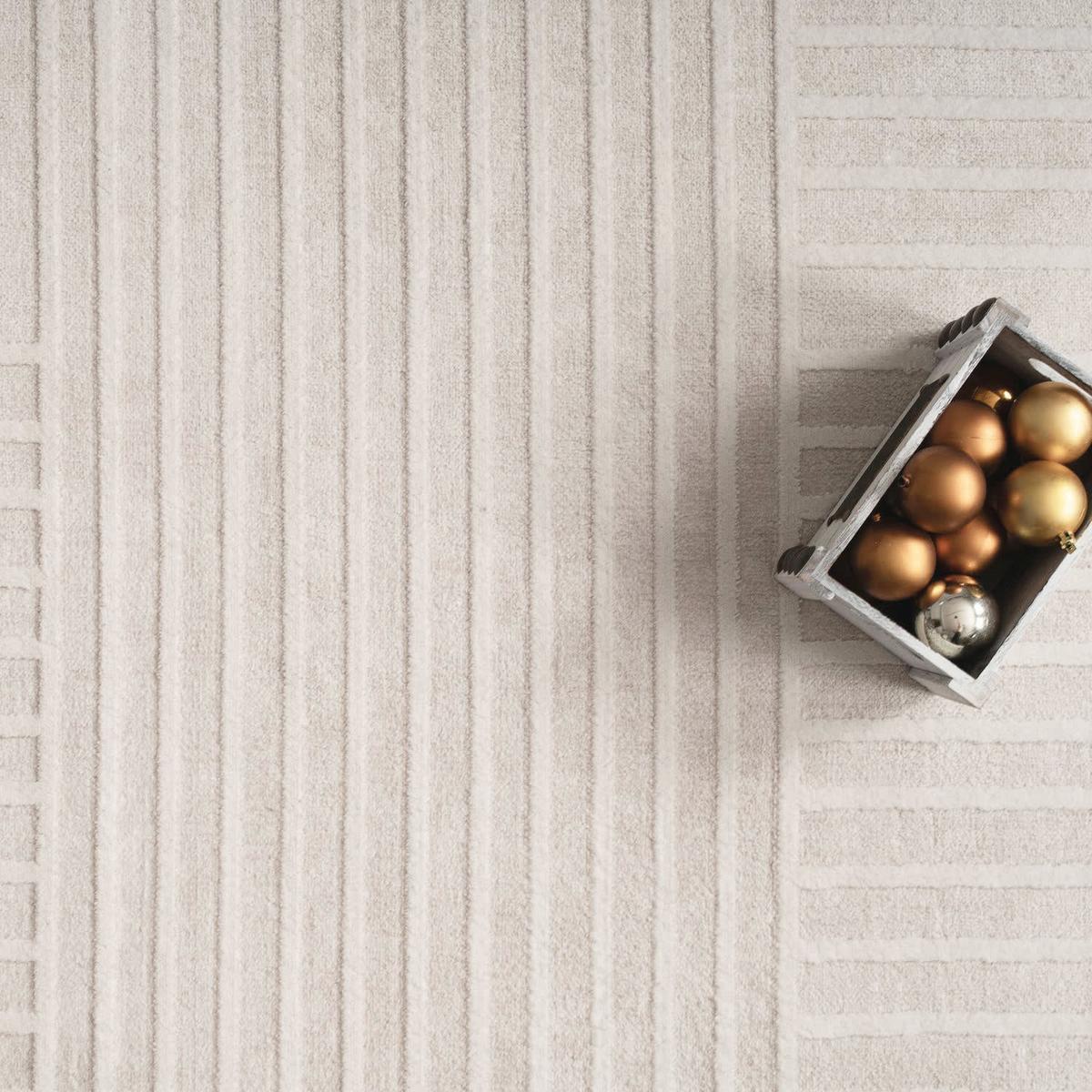 FLACHWEBETEPPICH Boho Creme 200 x 280 cm - Creme, Kunststoff (200/280cm) - TT Home