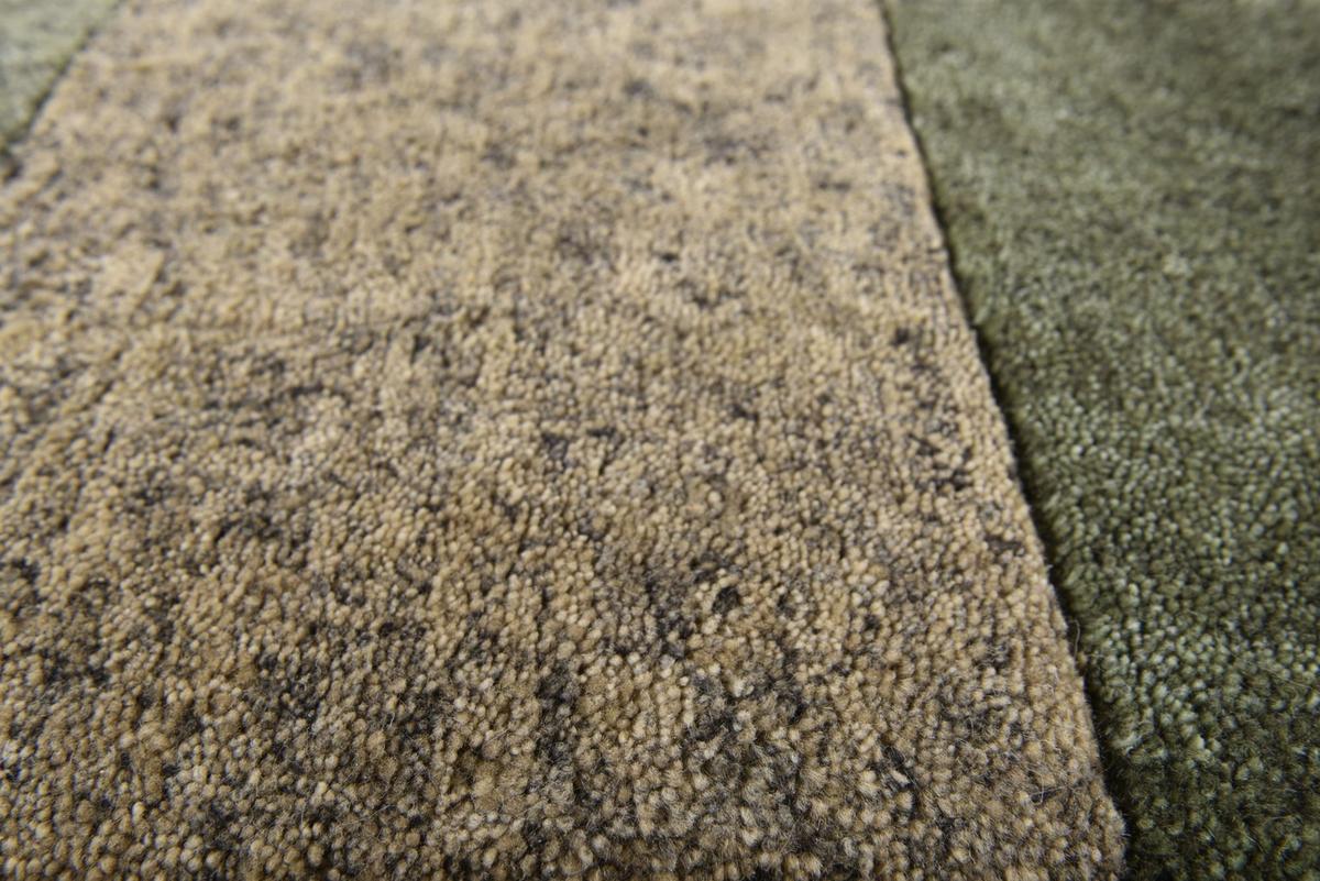 WOLLTEPPICH Dalas 190x290 cm - Grün, Textil (190/290cm) - THEKO