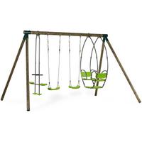 KLETTERGERÜST AUS HOLZ nelio Braun - Dunkelbraun, Holz (240/230/350cm) - Habitat Garten