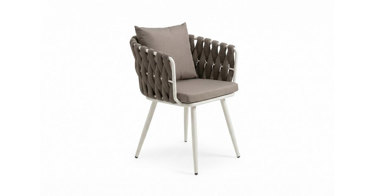 KAWOLA GARTENSTUHL LUSHA Grau Kunststoff, Metall (1er-Set) online ...