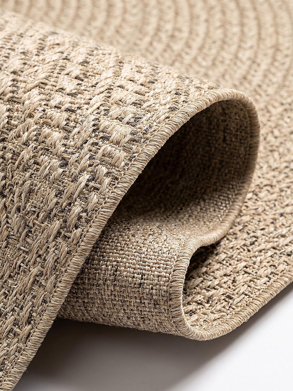 FLACHWEBTEPPICH Berber CORDEV Polypropylen Natur 160 x 230 cm - Beige, Textil (160/230cm) - KADIMA DESIGN