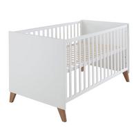 BABYBETT Ole 70 x 140 cm - Weiß, Holzwerkstoff (70/140cm) - Roba