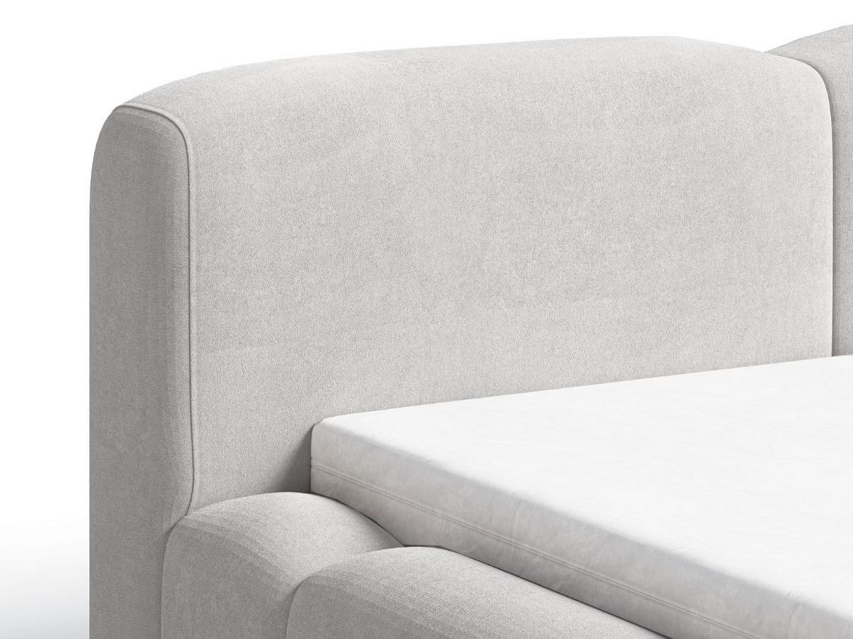 POLSTERBETT Aubi 140x200 Grau - Grau, Textil (140/200cm) - Graingold