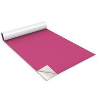 MÖBLAUFKLEBER 100x50 cm dunkelrosa - Beige, Kunststoff (50/0.1/100cm) - Wallfluent