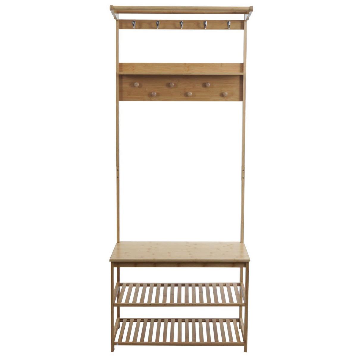STANDGARDEROBE Braun - Braun, Holz (70/170/31cm) - MCW