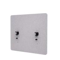 AKUSTIK-TISCHTRENNWAND Grau - Grau, Textil (65/60/2cm) - MCW