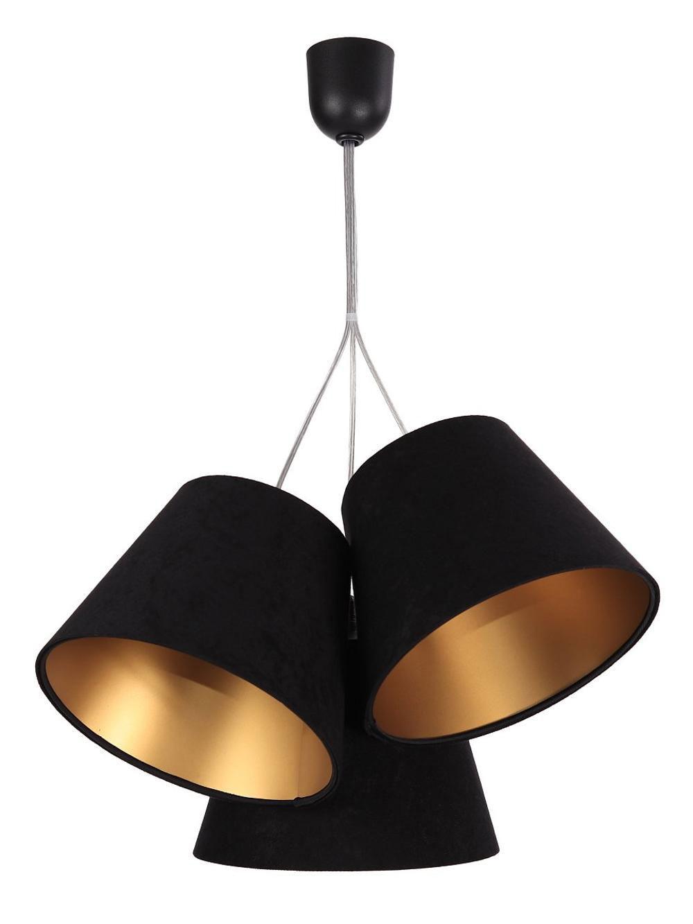 HÄNGELEUCHTE Gold 26/19 cm - Goldfarben, Kunststoff (26/0.8/19cm) - ONZENO