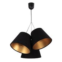 HÄNGELEUCHTE Gold 26/19 cm - Goldfarben, Kunststoff (26/0.8/19cm) - ONZENO