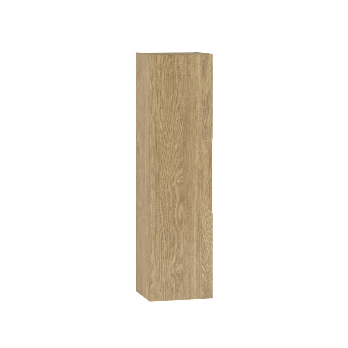HOCHSCHRANK Viggo Holz - Braun, Holzwerkstoff (34.5/130/32cm) - Petits-meubles