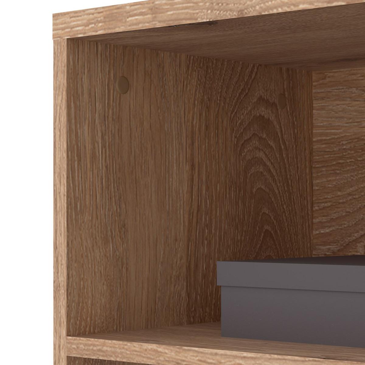 GARDEROBENBANK MALEA braun, Eiche - Braun, Holzwerkstoff (90/48/36cm) - IDIMEX