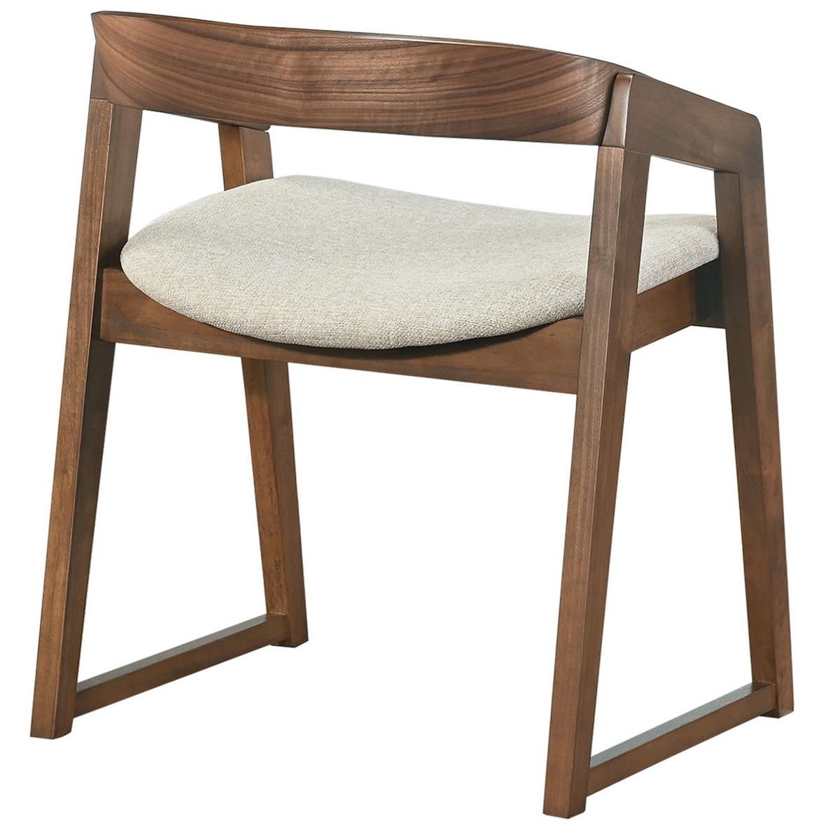 HOLZSTUHL Saloss Helles Holz / Hellgrau - Beige/Hellgrau, Holz/Textil (55/67.5/54cm) - Selsey