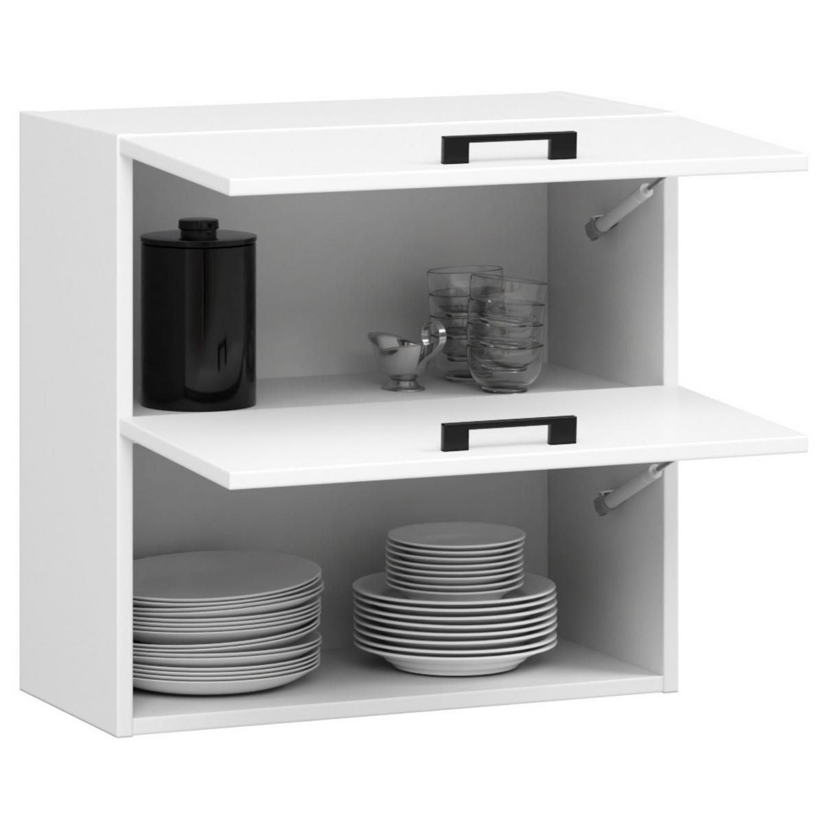 HÄNGESCHRANK Weiß 58/60/30 - Weiß, Holzwerkstoff (60/58/30cm) - RAUMHIRSCH FURNITURE
