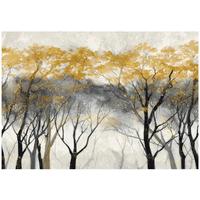 FOTOTAPETE Bäume Wald Beige 150x105 cm - Multicolor, Papier (150/105cm) - Wallarena