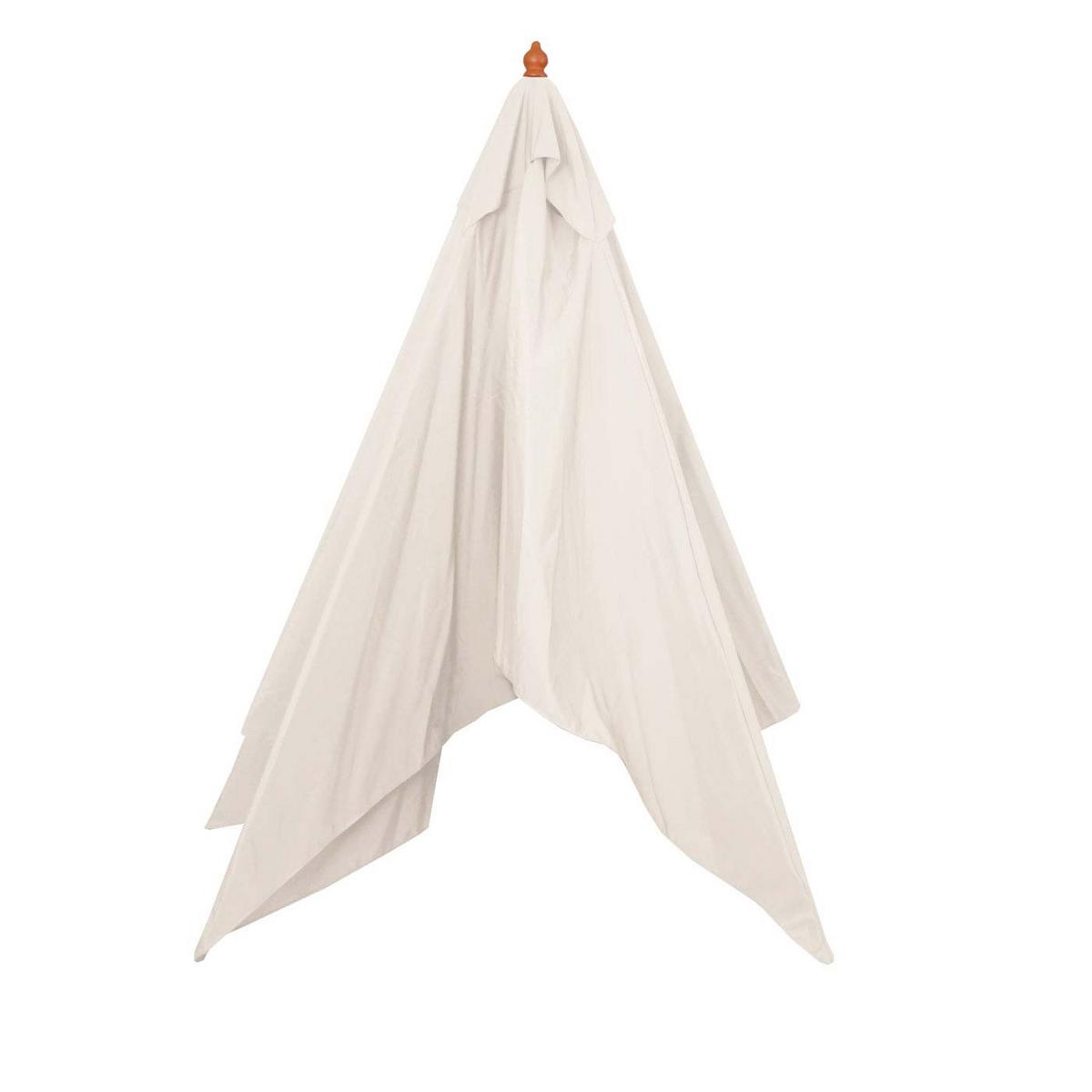 ERSATZ-BEZUG FÜR SCHIRM Cremeweiß - Weiß, Textil (390/290cm) - MCW