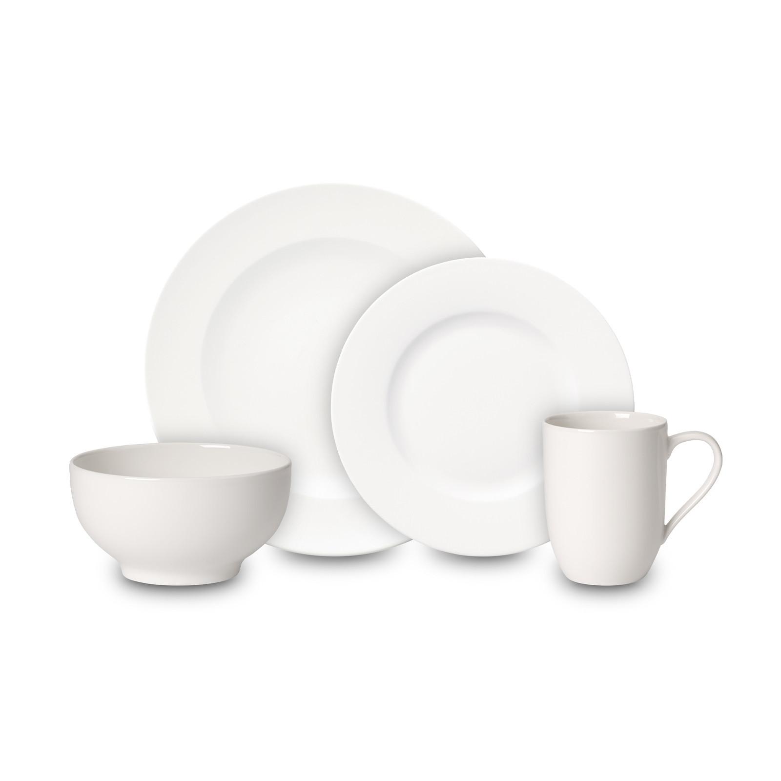 BASIC-SET For Me weiß 8-tlg. - Weiß, Keramik (2/2/2cm) - Villeroy & Boch