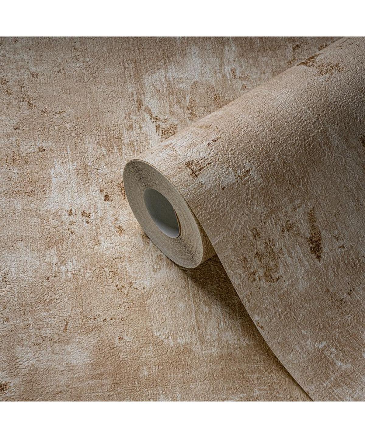 VLIESTAPETE Beige 53/1005 cm - Beige, Textil (53/1cm) - KUNSTLOFT