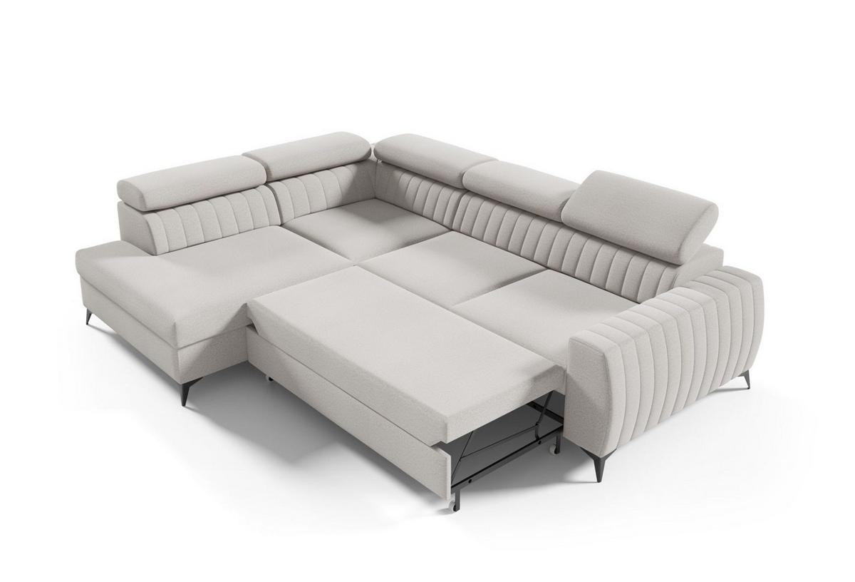 ECKSOFA Toronto - Gelb, Holzwerkstoff/Textil (270/200cm) - Fun Möbel