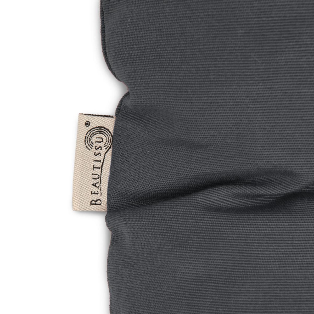 BANKPOLSTER Flair BK 150/50/8cm Graphitgrau - Graphitfarben, Textil (50/8/150cm) - Beautissu 