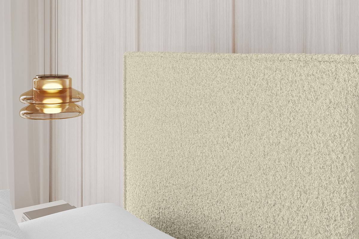 POLSTERBETT mit Bettkasten und Lattenrost, Boxbett ohne Matratze - EMMI 180x200 Beige - Taupe, Holzwerkstoff/Textil (180/200cm) - ALTDECOR