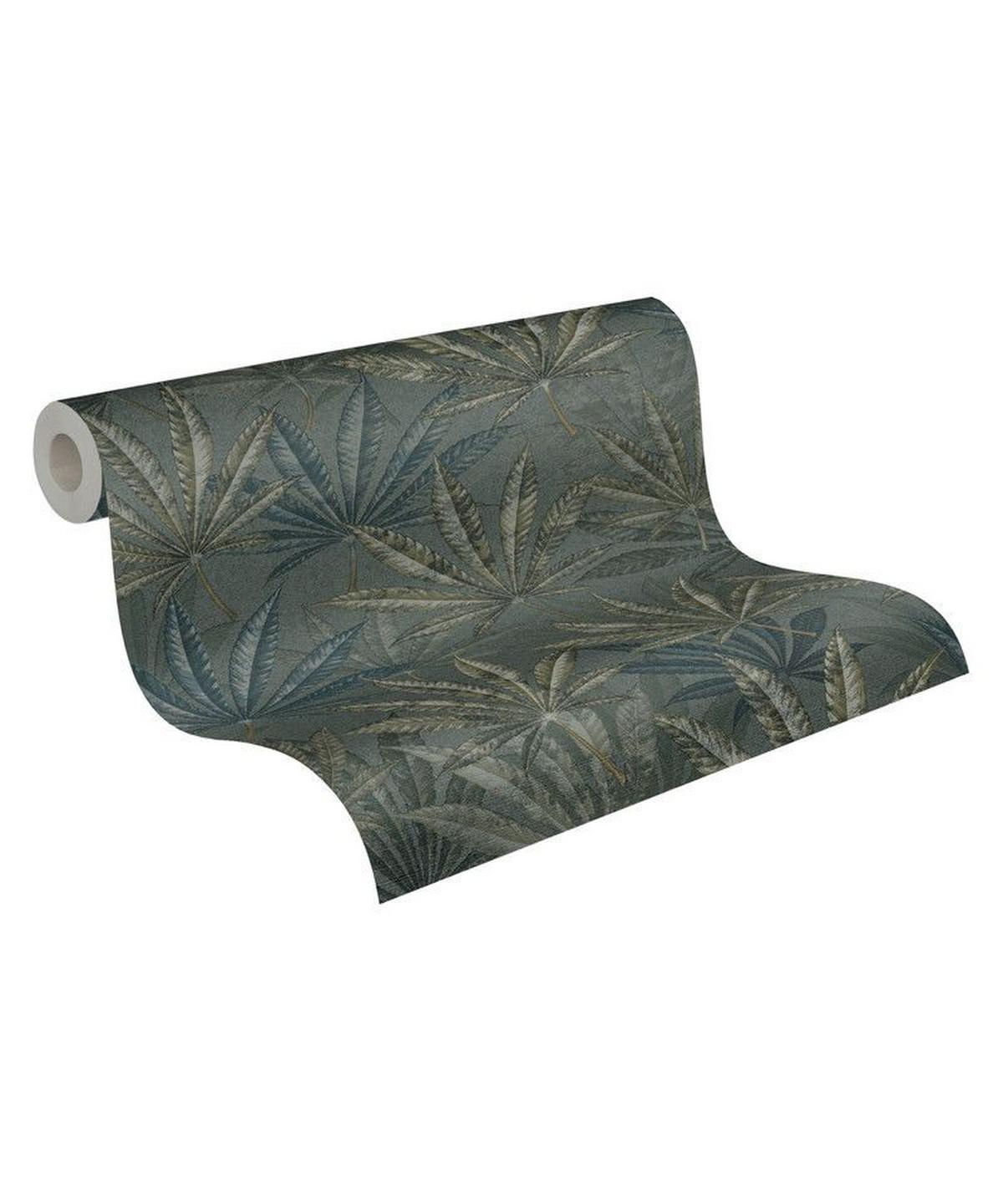 VLIESTAPETE Blau 53/1005 cm - Blau, Textil (53/1cm) - KUNSTLOFT