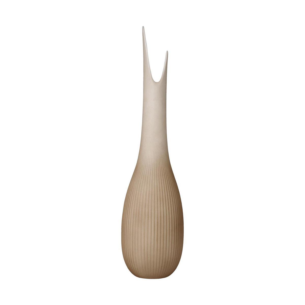 VASE Studio 8 Raindrop beige 41 cm - Beige, Keramik (41cm) - Goebel