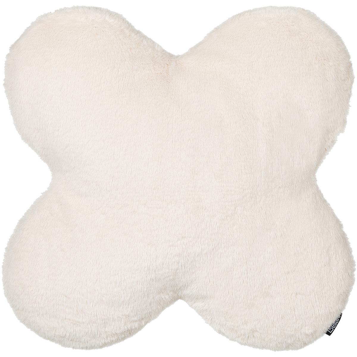 DEKOKISSEN 2er-Set Beige 54/54 cm Achillea - Beige/Braun, Textil (54/54cm) - Beliani