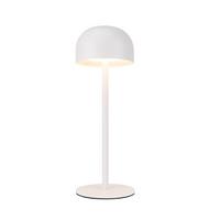 TISCHLAMPE Ozevarq 9/9/25 cm - Weiß, Kunststoff/Metall (9/9/25cm) - ZMH