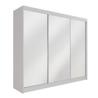 KLEIDERSCHRANK AMOHA - 250 cm - Weiß - Weiß, Holzwerkstoff (250/215/61cm) - ALTDECOR