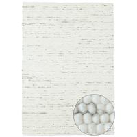HANDWEBTEPPICH Anden 140x200 cm - Hellgrau, Textil (140/200cm) - Rug and Roll