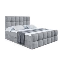 BOXBETT RICAR-Z - 140 x 200 - H4 - Grau - Grau, Holzwerkstoff (140/200cm) - ALTDECOR