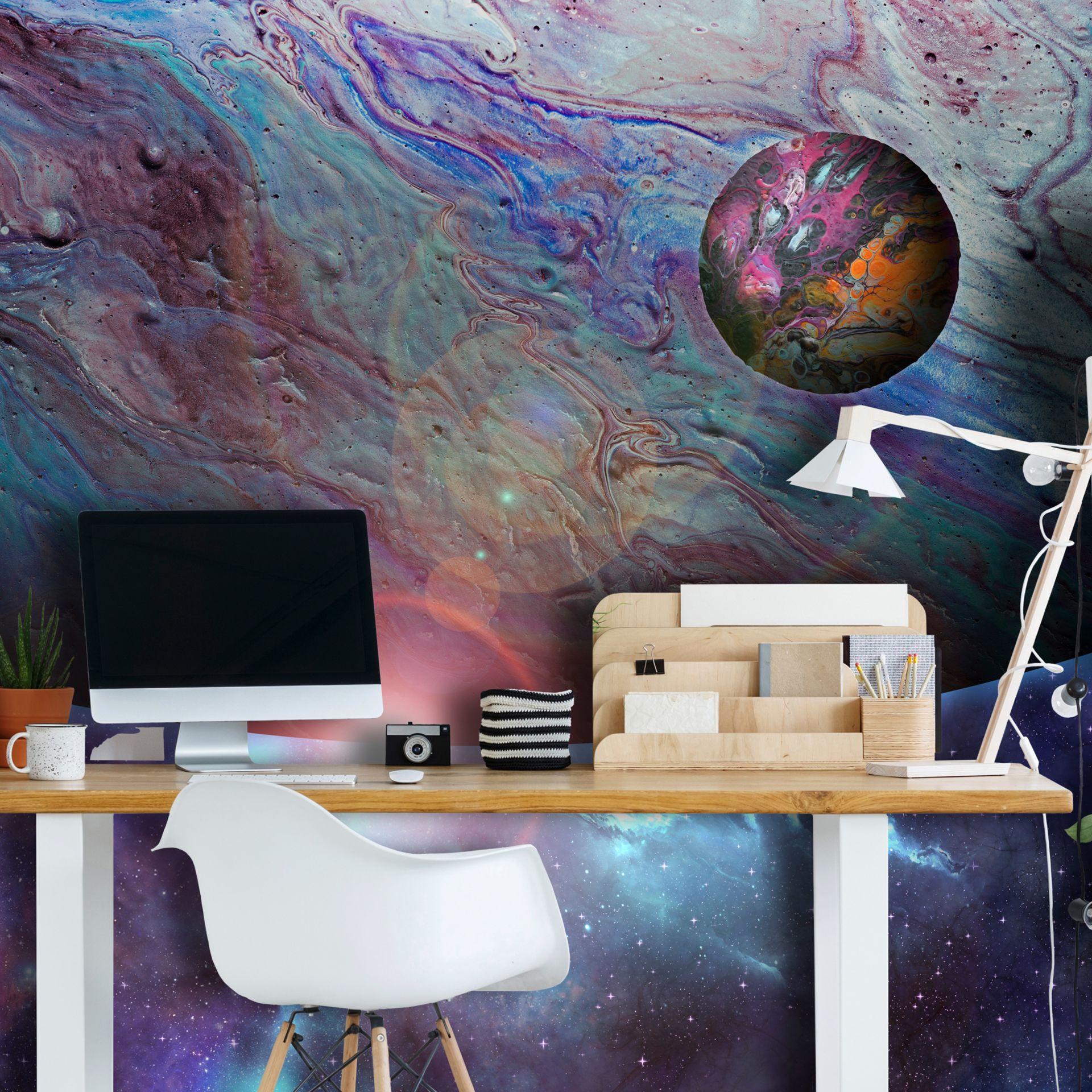 SELBSTKLEBENDE FOTOTAPETE 245/175 cm - Multicolor, Kunststoff/Textil (245/1cm) - KUNSTLOFT