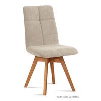 ESSZIMMERSTUHL drehbar (2er-Set) Dorea 47x92x60 Eiche geölt/Natur - Eichefarben/Naturfarben, Kunststoff (60/92/47cm) - 58aufmkessel