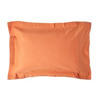 KISSENBEZUG Leinen mit Stehsaum - Orange, Textil (48/74cm) - Homescapes