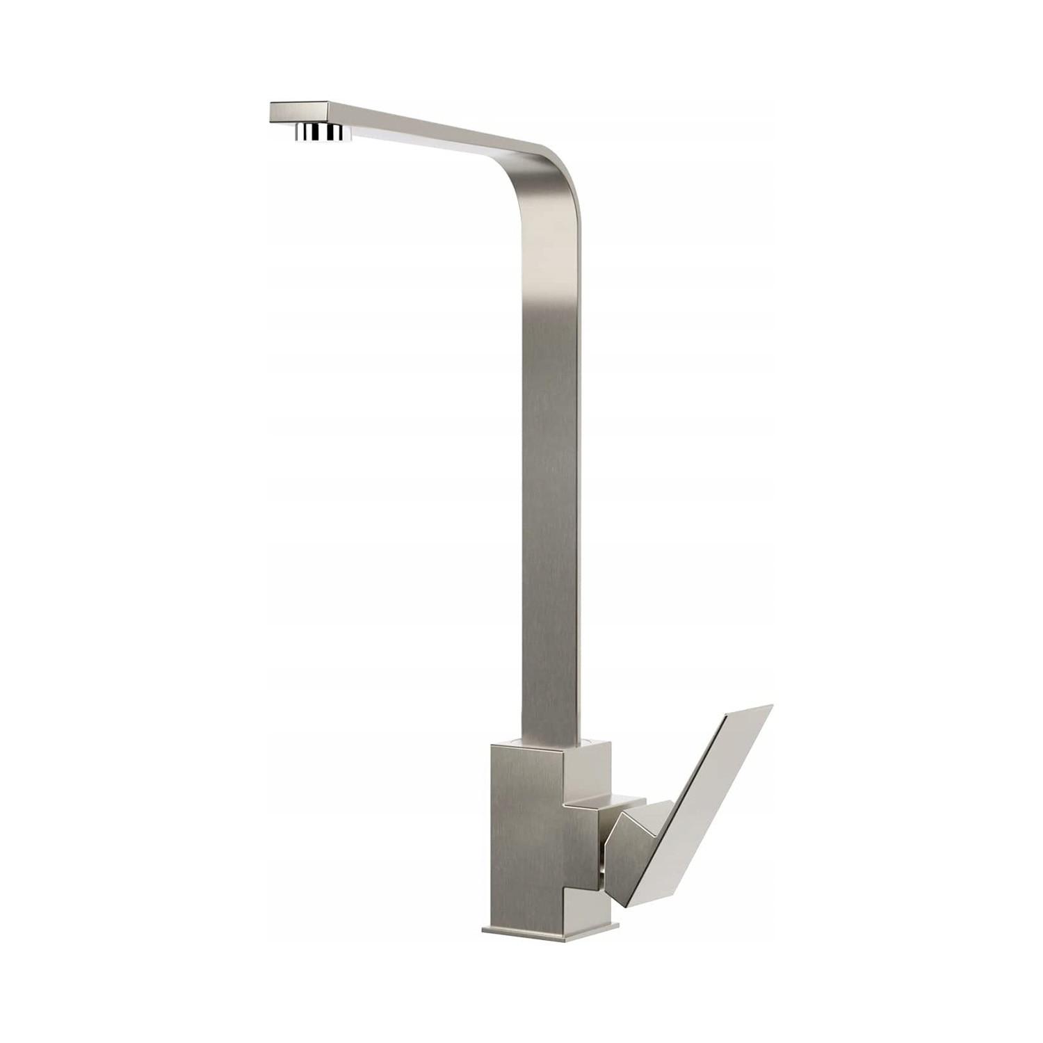 KÜCHENARMATUR STEFANIE 18/6/34 cm - Silberfarben, Metall (6/34/18cm) - Nettlife