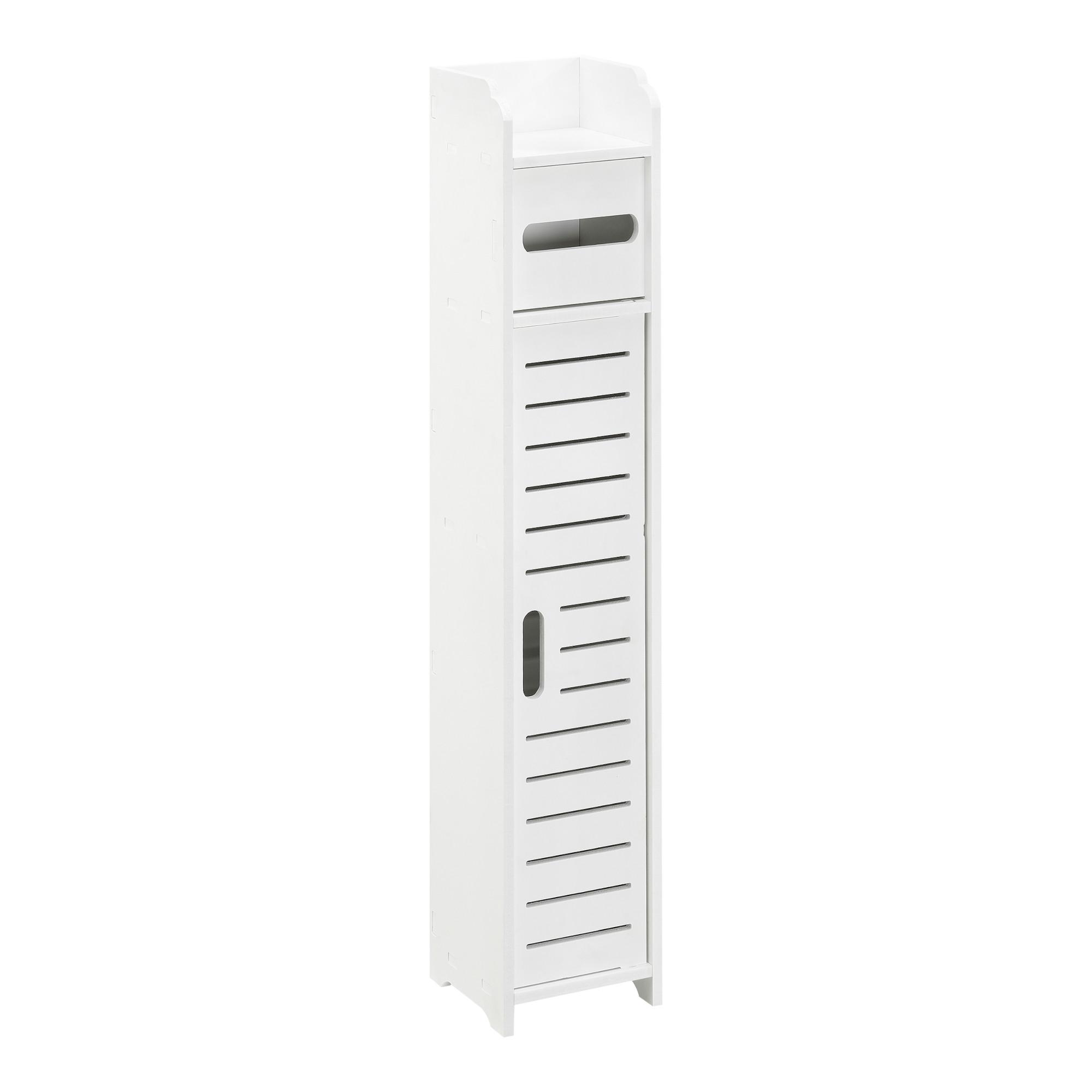 TOILETTENPAPIERHALTER Leoben - Weiß, Kunststoff (15/80/15cm) - [en.casa]