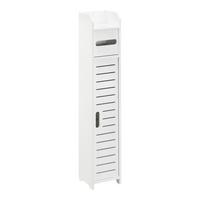 TOILETTENPAPIERHALTER Leoben - Weiß, Kunststoff (15/80/15cm) - [en.casa]