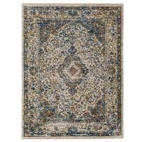 TEPPICH ADUR, im Vintage-Stil, Erdtöne-Bunt, 200 x 300 cm - Multicolor, Textil (300/200cm) - KADIMA DESIGN