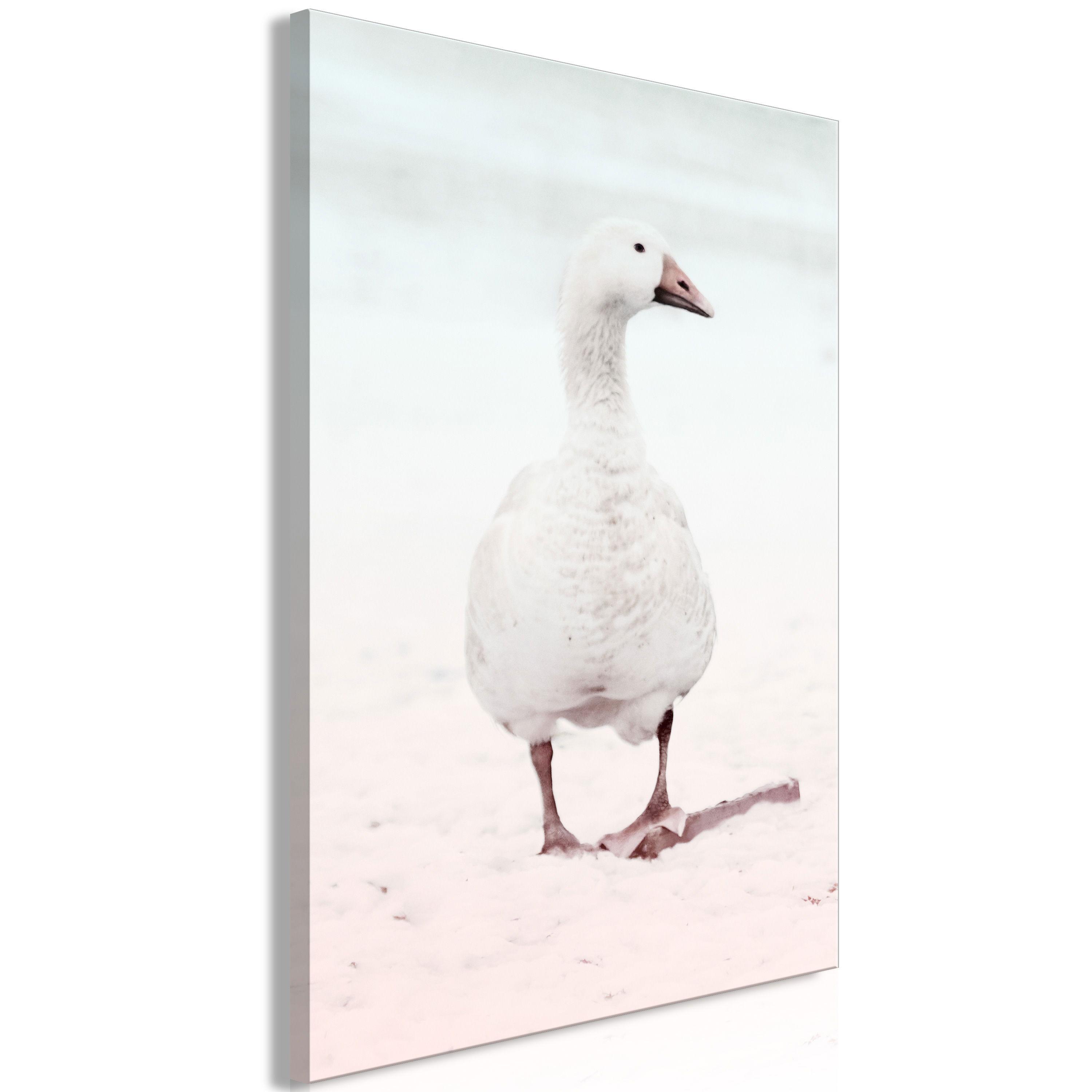 KUNSTDRUCK Grau 60/90 cm - Pink/Grau, Textil (60/90cm) - KUNSTLOFT