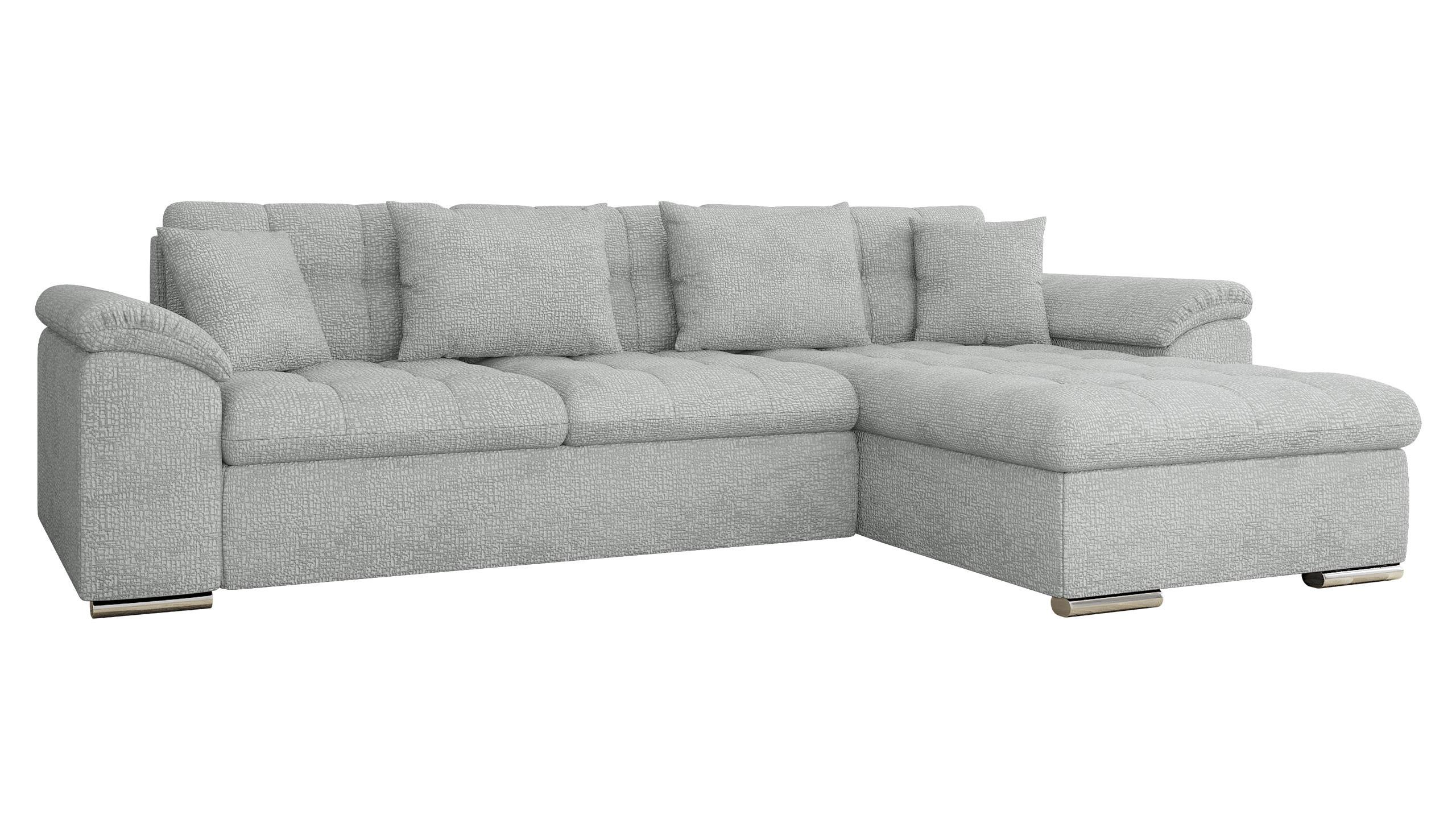 ECKSOFA Diana Premium, Seite: Rechts - Greige, Holz/Textil (280/160cm) - MIRJAN24
