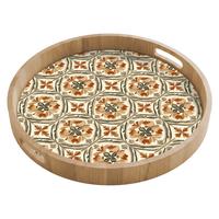 TABLETT Elegant - antik - farbenfroh 50x50 cm - Multicolor, Holz (50/5/5cm) - OnlyWow