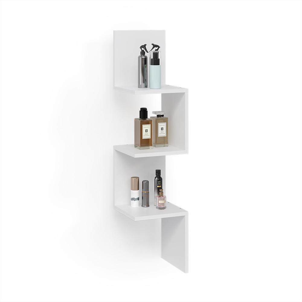 ECKREGAL Vesuvio Weiß 28 x 116.4 cm - Weiß, Holzwerkstoff (28/116.4/28cm) - Livinity®