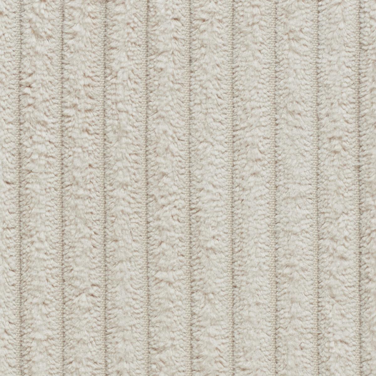 BIG HOCKER MADELINE Cremeweiß Cord - Creme, Textil (120/43/120cm) - KAWOLA