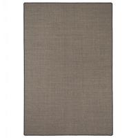 SISAL NATUR TEPPICH KLASSISCH - Graphitfarben, Textil (100/100cm) - Snapstyle