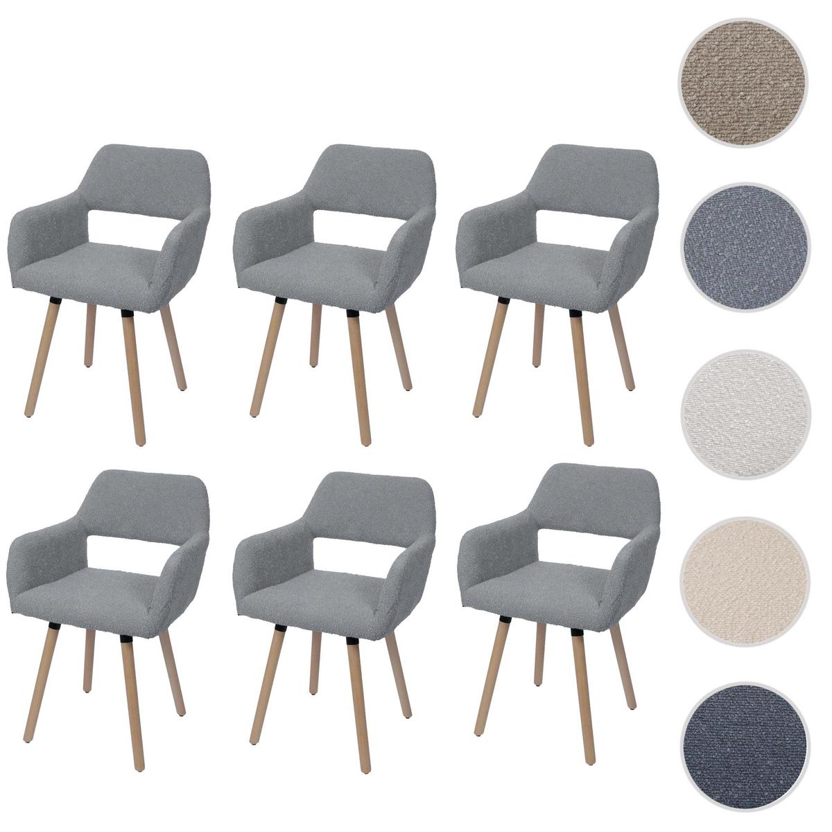 ESSZIMMERSTUHL Grau - Grau, Textil (56/80/53cm) - MCW